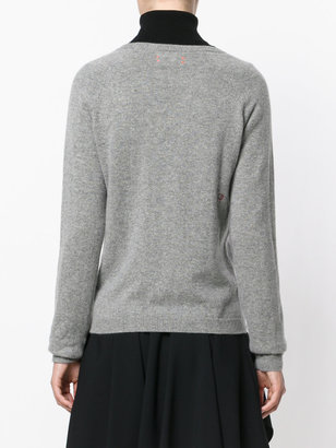 Chinti & Parker embroidered cashmere sweater