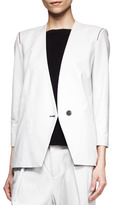 Thumbnail for your product : Helmut Lang Ark Peak-Front Suiting Blazer