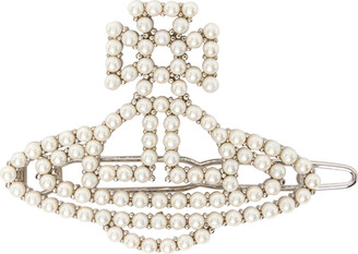 Vivienne Westwood Silver Annalisa Hair Clip - ShopStyle