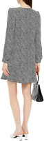 Thumbnail for your product : MICHAEL Michael Kors Leopard-print Crepe Mini Dress
