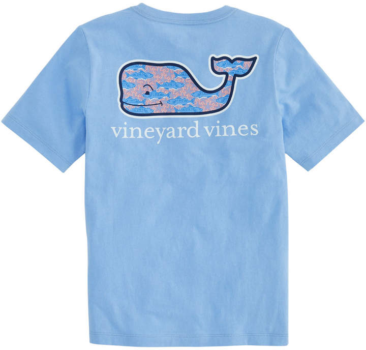 Vineyard Vines Boys Fish Stars Whale Fill Pocket T-Shirt - ShopStyle