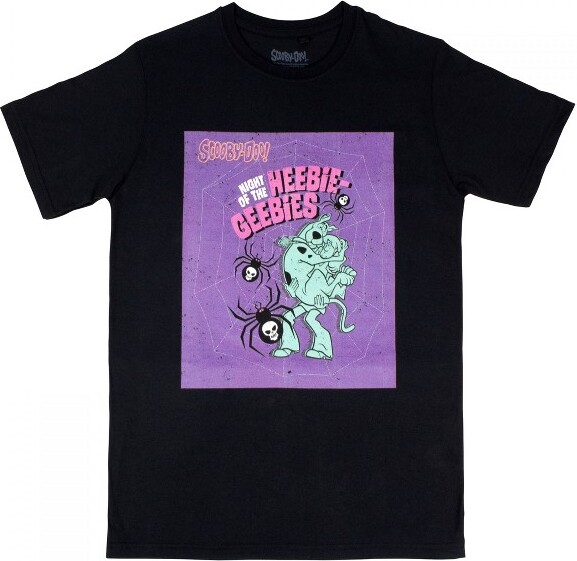 Scooby-Doo MensScooby-DooNightoftheHeebie-GeebiesT-Shirt-Large