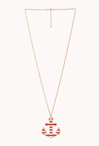 Thumbnail for your product : Forever 21 Set Sail Pendant Necklace