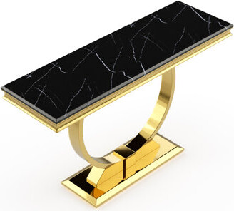 Everly Quinn Valjean 16'' Console Table