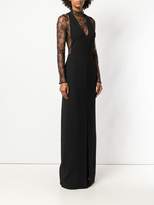 Thumbnail for your product : Givenchy long sleeved lace dress