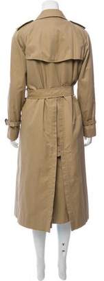 Burberry Vintage Wool Lined Trench Coat