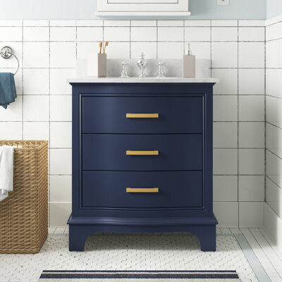 Andover Mills Goleta 30" Single Bathroom Vanity Set