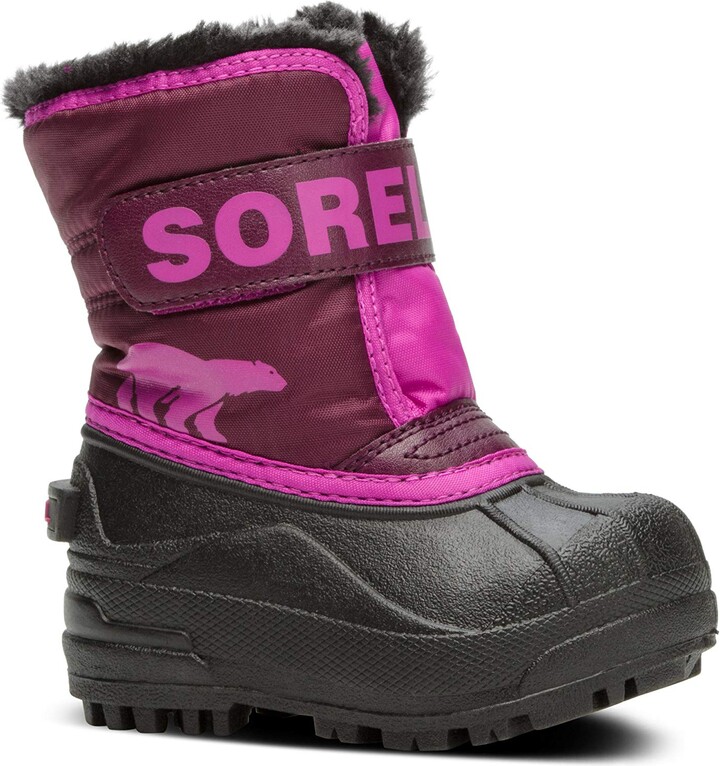 Sorel Children's Snow Commander Boot - Chrome Grey