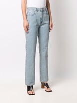 Thumbnail for your product : SLVRLAKE High-Rise Straight-Leg Jeans