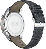 Thumbnail for your product : HUGO BOSS Men's Trophy Chronograph Watch with Leather Strap