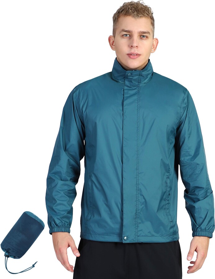 Outdoor Ventures Mens Softshell Jacket with Hood Fleece Lined Tactical Coat Waterproof for Hiking 
