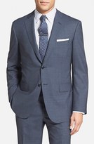 Thumbnail for your product : Pal Zileri Trim Fit Check Wool Suit