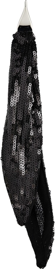Courreges Single Sequin Scarf Earring