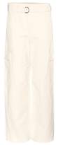 Helmut Lang Wide-leg cotton and 
