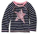 Thumbnail for your product : Arizona Striped Graphic Tee - Girls 12m-6y