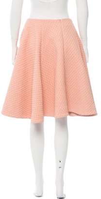 J.W.Anderson Textured A-Line Skirt