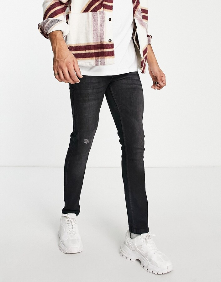 Bolongaro Trevor skinny jeans in black - ShopStyle