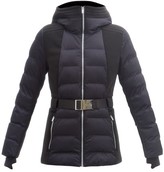Thumbnail for your product : Fusalp Anouk Hooded Belted Quilted Ski Jacket - Navy