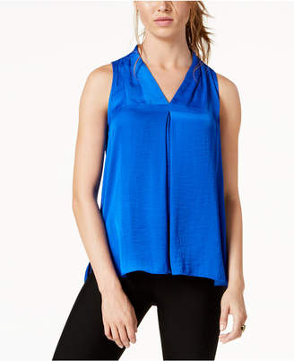 Vince Camuto Inverted-Pleat Top