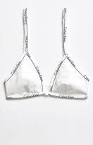Thumbnail for your product : Calvin Klein ID Cotton Small Waistband Triangle Bralette