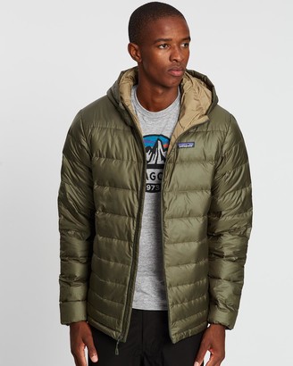 patagonia hi loft down hoody green