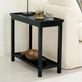 Thumbnail for your product : OKA Narrow Jet Side Table, Rubbed Black