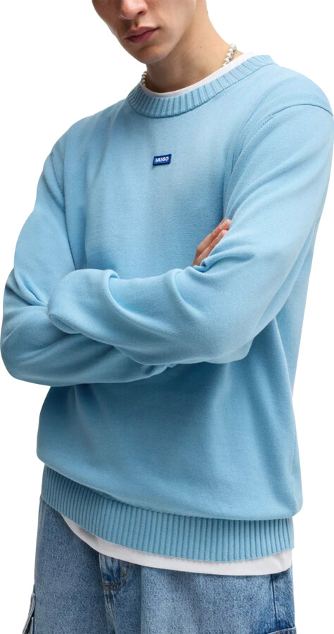 HUGO BOSS Crew Neck Merino Wool Jumper ShopStyle