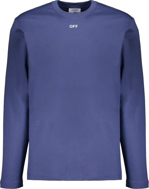 Off-White Logo Long-Sleeve T-Shirt