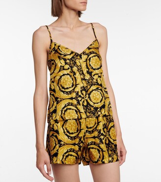 Versace Printed camisole