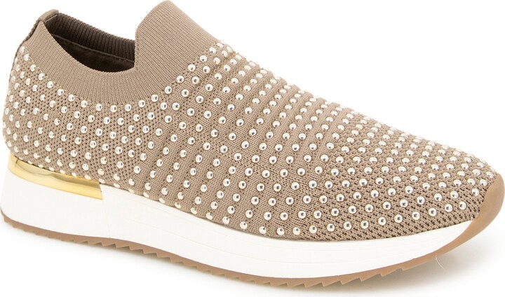 Kenneth Cole Reaction Women's Cameron Stud Slip On Sneakers