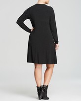 Thumbnail for your product : Eileen Fisher Plus Long Sleeve Dress