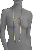 Thumbnail for your product : Kelly Wearstler Rexford Pyrite Bar Necklace