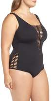 Thumbnail for your product : Becca Etc No Stings Attached One-Piece Swimsuit