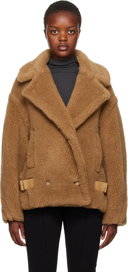 Blazer Max Mara Uberta Coat Max Mara Uberta Coat Teddy Bear Icon