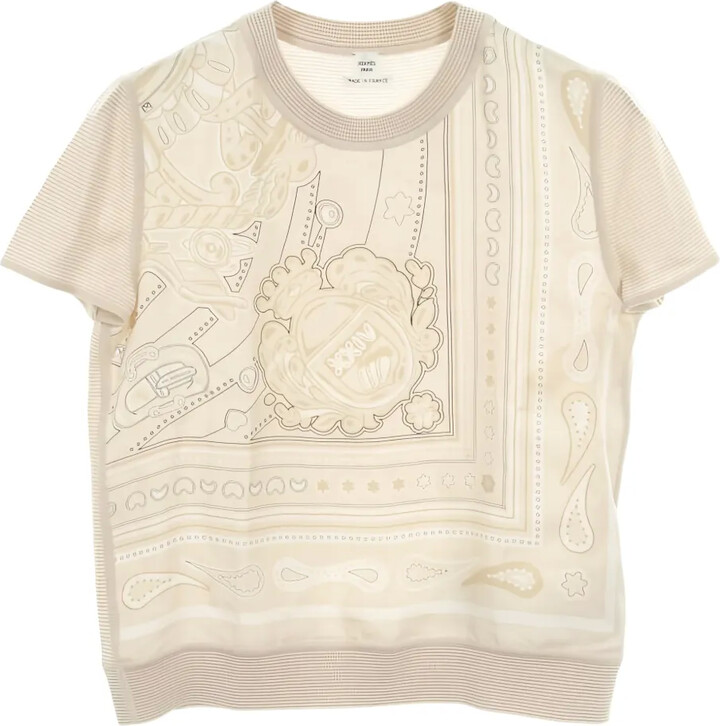 Hermès Pre-Owned 2000s Candy Libris Bandana T-shirt