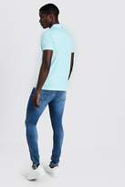 Thumbnail for your product : boohoo Short Sleeve Jersey Shirt With Revere Collar