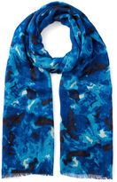 Thumbnail for your product : Whistles Marble Smudge Print Scarf