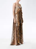 Thumbnail for your product : Chloé ruffled front printed gown