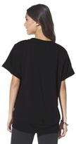 Thumbnail for your product : Mossimo Women's Short Sleeve Embroidered Sweatshirt - Assorted Colors