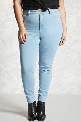 Forever 21 Plus Size High-Rise Jeans