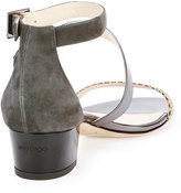 Thumbnail for your product : Jimmy Choo Maloy Double-Strap Sandal