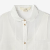 Thumbnail for your product : Steven Alan O 2ND fabric patched sheer shirt dress