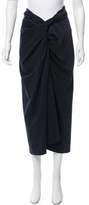 Thumbnail for your product : Dries Van Noten Draped Midi Skirt
