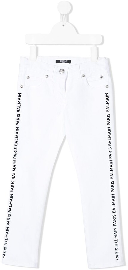 balmain kids jeans