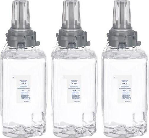 GOJO PROVON 882103CT Clear & Mild Foam Handwash 1250 mL Refill for PROVON ADX-12 Dispenser