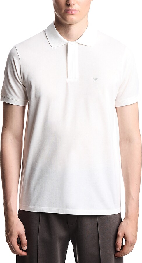 Emporio Armani Travel Essentials Pique Polo Shirt