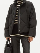 Thumbnail for your product : Stand Studio Aina Diamond Quilted Down Coat - Black