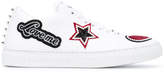 Thumbnail for your product : Philipp Plein patch and stud sneakers