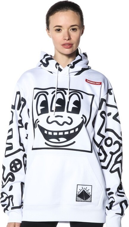 Members Only Women's Keith Haring X Hoodie Oversized Jacket - Medium -  ShopStyle