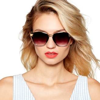 Red Herring Black And Gold Metal Frame Sunglasses